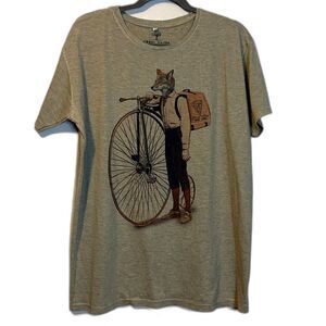 Rare find Abrol Negro Remeras screen print T-shirt size L